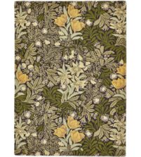 Bower Twining Vine Green 128207 rug by Morris