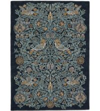 Bird Webbs Blue 128308 rug by Morris