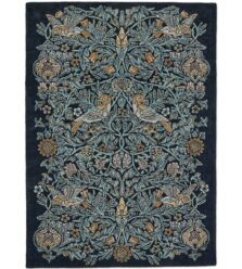 Bird Webbs Blue 128308 rug by Morris
