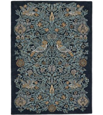 Bird Webbs Blue 128308 rug by Morris 