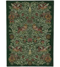 Bird Tump Green 128307 rug by Morris