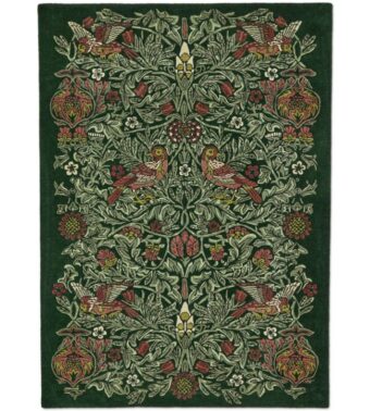 Bird Tump Green 128307 rug by Morris 