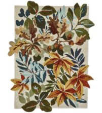 Robin's Wood Russet Brown 146501 rug by Sanderson