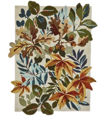 Robin's Wood Russet Brown 146501 rug by Sanderson