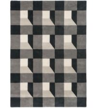 Blocks Slate 141904 rug by Harlequin