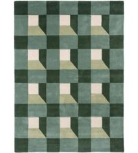 Blocks Fern 141907 rug by Harlequin