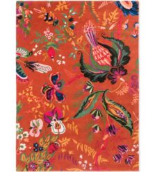 Wonderland Floral Amber Lapis 144713 rug by Harlequin
