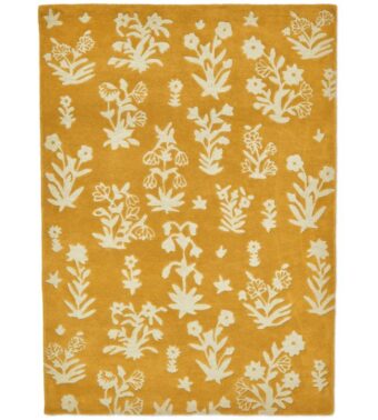 Woodland Glade Gold 146806 rug by Sanderson