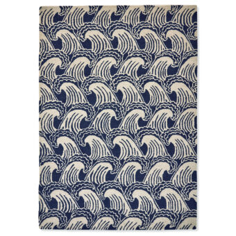 Ride the Wave Denim 125608 rug by Scion
