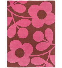 Spring Stem Paprika 63900 rug by Orla Kiely