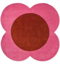 Flower Spot Pink Red 158400 rug by Orla Kiely