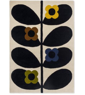 Wild Rose Fawn 159605 rug by Orla Kiely