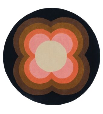 Sunflower Pink 60005 rug by Orla Kiely