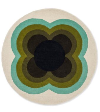 Sunflower Olive 60007 rug by Orla Kiely