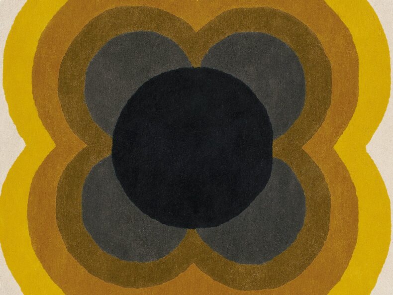 Sunflower Yellow 60006 rug by Orla Kiely