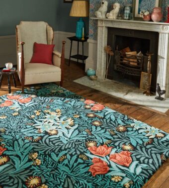 Bower Indigo 128208 rug by Morris