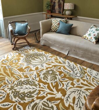 Elmcote Gold 127806 rug by Morris
