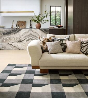 Blocks Slate 141904 rug by Harlequin