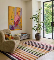 Calla Pomegranate Clementine 143403 rug by Harlequin