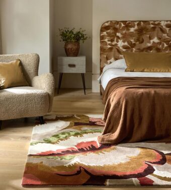 Calathea Amber Brazilian Rosewo 142907 rug by Harlequin