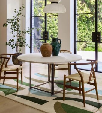 Torillo Sky Cornflower 143908 rug by Harlequin