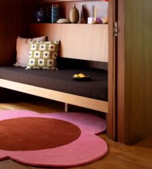 Flower Spot Pink Red 158400 rug by Orla Kiely