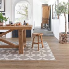 View of Flaxen Oak luxury vinyl tile by Harvey Maria