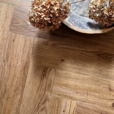 View of WildFox Herringbone luxury vinyl tile by Harvey Maria