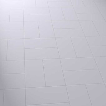 View of Little Bricks Soft Lilac luxury vinyl tile by Harvey Maria