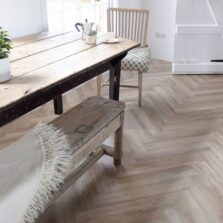 View of Oast Herringbone luxury vinyl tile by Harvey Maria