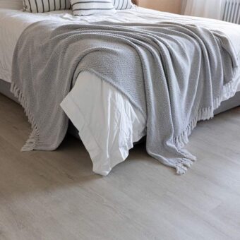 View of Pale Oak luxury vinyl tile by Harvey Maria