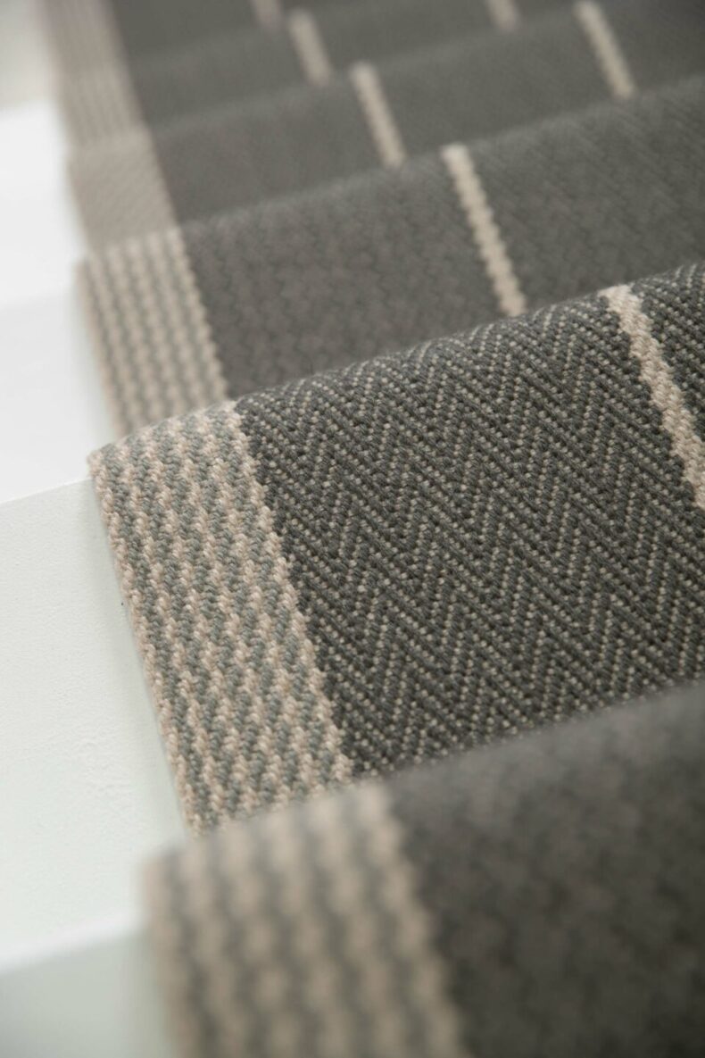 Swanson Clay - 60cm stair runner by Roger Oates