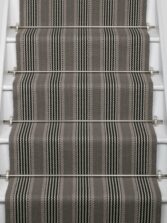 Sudbury Dark Stone - 60cm stair runner by Roger Oates