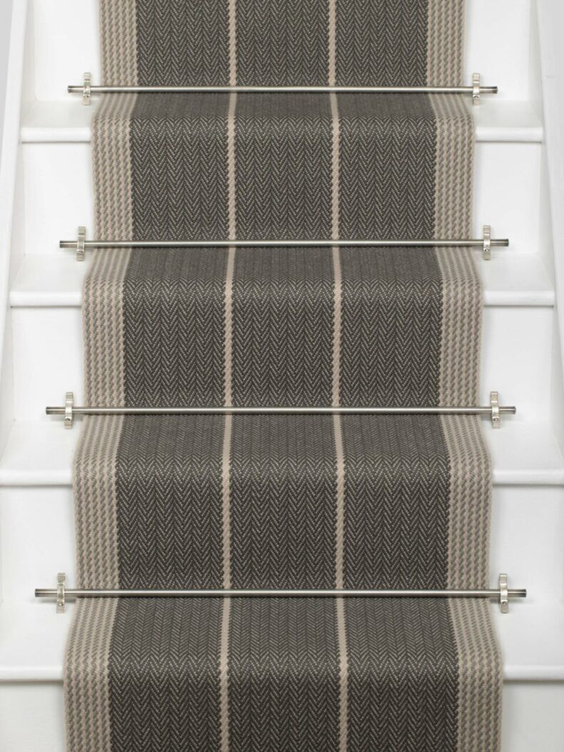 Swanson Clay - 60cm stair runner by Roger Oates