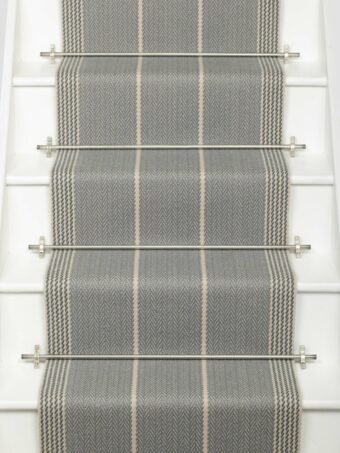 Swanson Fog - 81cm stair runner by Roger Oates