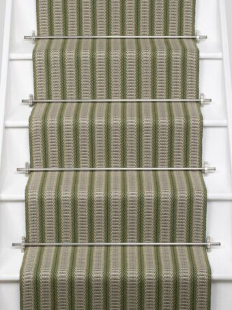 Dartmouth Green - 63cm stair runner by Roger Oates