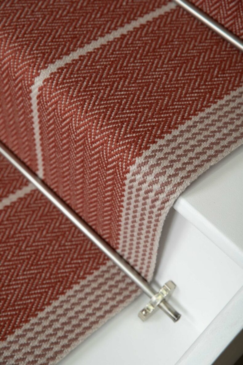 Swanson Brick - 81cm stair runner by Roger Oates