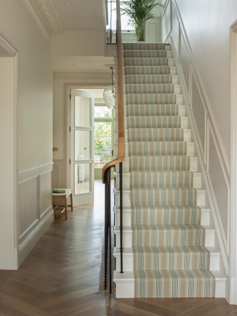 Sudbury Lichen - 70cm stair runner by Roger Oates