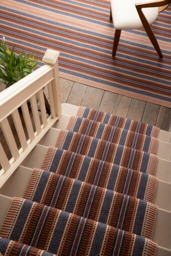 Chelsea Ember - 68cm stair runner by Roger Oates