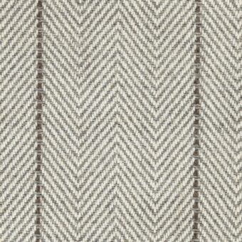Chevron Ash carpet by The Woven Edge