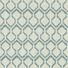 Fretwork Blue carpet by The Woven Edge