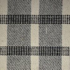 Groove Charcoal carpet by The Woven Edge