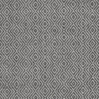 Diamond Charcoal carpet by The Woven Edge