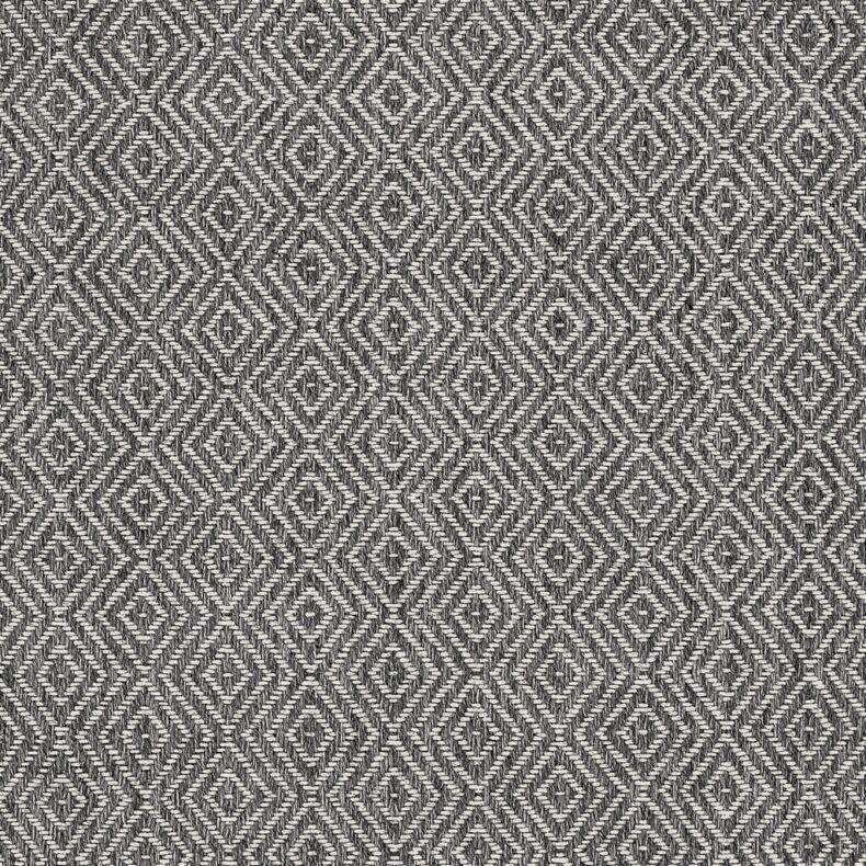 Diamond Charcoal carpet by The Woven Edge