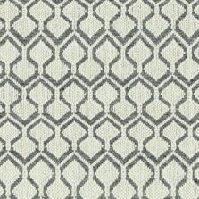 Fretwork Grey carpet by The Woven Edge