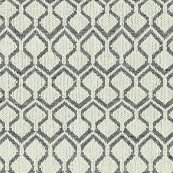 Fretwork Grey carpet by The Woven Edge