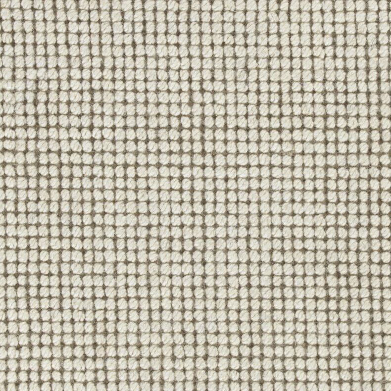 Pebble Ivory carpet by The Woven Edge