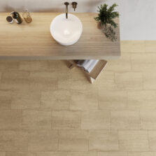 View of Tivoli Stone - Mocha (Maximus ) luxury vinyl tile by Invictus