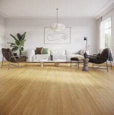 View of Natural Teak - Amber (Maximus) luxury vinyl tile by Invictus