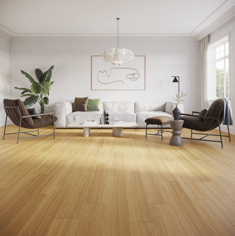 View of Natural Teak - Amber (Maximus) luxury vinyl tile by Invictus